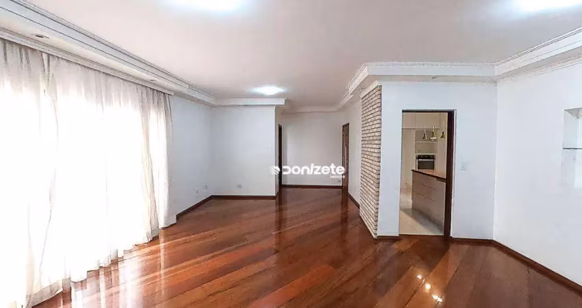 Apartamento com 3 dormitórios à venda, 126 m² por r$ 750.000,00 - vila alzira - santo andré/sp