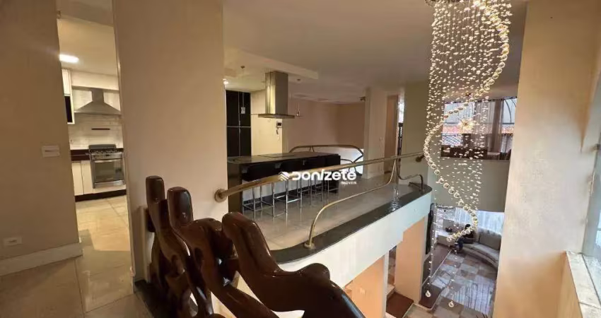 Sobrado com 4 dormitórios à venda, 500 m² por r$ 2.800.000,00 - vila assunção - santo andré/sp