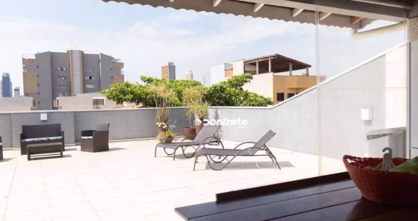 Cobertura com 3 dormitórios à venda, 335 m² por r$ 1.448.997,00 - campestre - santo andré/sp