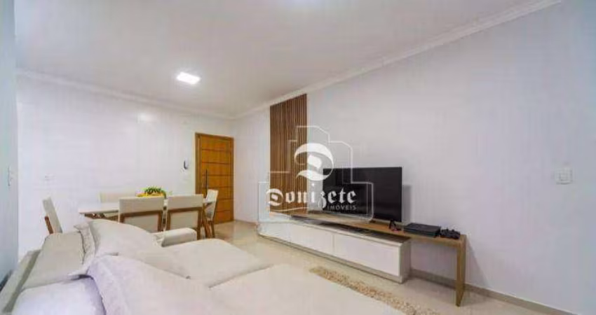 Apartamento com 3 dormitórios à venda, 79 m² por R$ 450.000,00 - Vila Pires - Santo André/SP