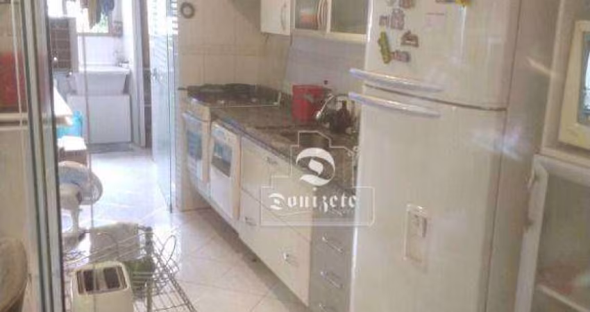Apartamento com 3 dormitórios à venda, 90 m² por R$ 750.000,00 - Vila Pires - Santo André/SP