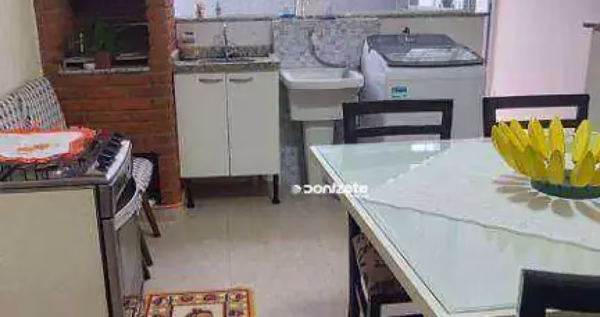 Cobertura com 2 dormitórios à venda, 104 m² por r$ 500.000,00 - vila pires - santo andré/sp
