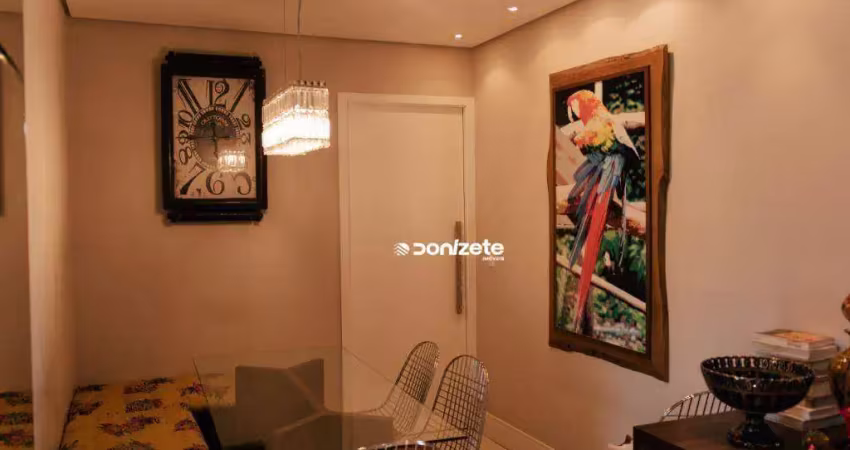 Apartamento com 3 dormitórios à venda, 74 m² por r$ 550.000,00 - vila pires - santo andré/sp