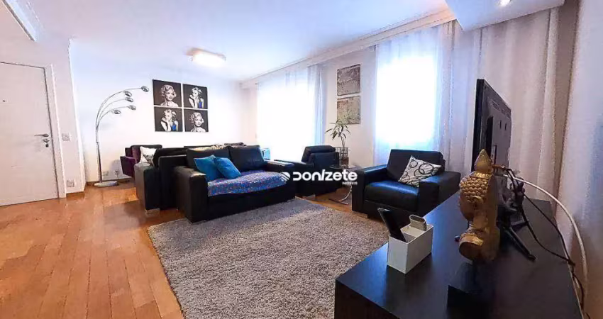Apartamento com 3 dormitórios à venda, 130 m² por r$ 1.280.000,00 - campestre - santo andré/sp