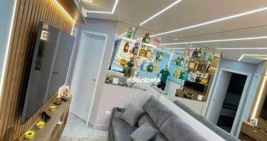 Cobertura com 2 dormitórios à venda, 87 m² por r$ 670.000,00 - campestre - santo andré/sp