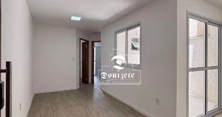 Apartamento com 2 dormitórios à venda, 44 m² por r$ 350.000,00 - parque das nações - santo andré/sp