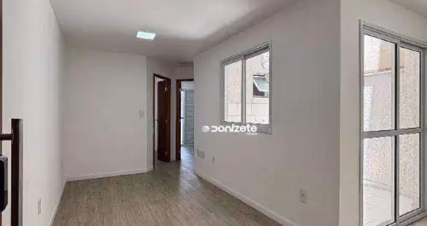 Apartamento com 2 dormitórios à venda, 44 m² por r$ 350.000,00 - parque das nações - santo andré/sp