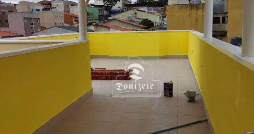 Cobertura com 2 dormitórios à venda, 104 m² por R$ 419.999,99 - Vila Camilópolis - Santo André/SP