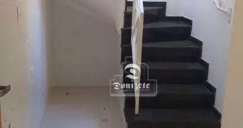 Cobertura com 2 dormitórios à venda, 98 m² por R$ 398.999,90 - Vila Camilópolis - Santo André/SP