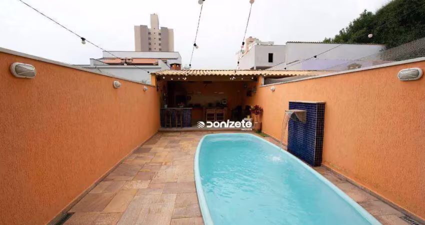 Sobrado com 3 dormitórios à venda, 233 m² por r$ 1.200.000,00 - vila floresta - santo andré/sp