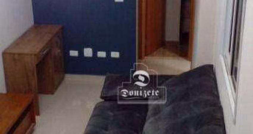 Cobertura com 2 dormitórios à venda, 86 m² por R$ 360.000,00 - Vila Alzira - Santo André/SP