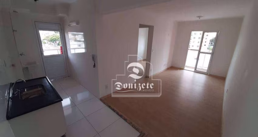 Apartamento com 2 dormitórios à venda, 56 m² por R$ 405.000,00 - Vila Curuçá - Santo André/SP