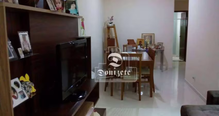 Apartamento com 3 dormitórios à venda, 75 m² por r$ 375.000,00 - vila valparaíso - santo andré/sp