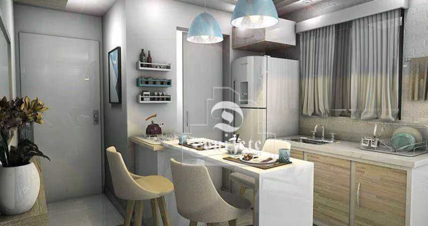Apartamento à venda, 54 m² por R$ 464.999,99 - Vila Valparaíso - Santo André/SP