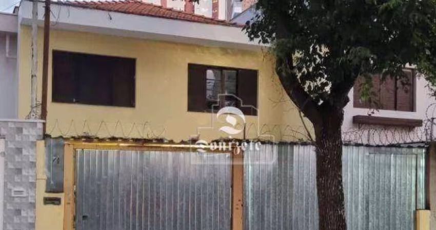 Casa com 2 dormitórios, 189 m² - venda por R$ 577.000,00 ou aluguel por R$ 3.076,00/mês - Vila Valparaíso - Santo André/SP