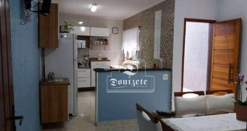 Sobrado com 3 dormitórios à venda, 159 m² por R$ 745.000,00 - Vila Floresta - Santo André/SP