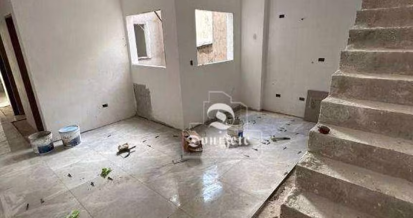 Cobertura com 2 dormitórios à venda, 112 m² por R$ 425.000,00 - Vila Humaitá - Santo André/SP