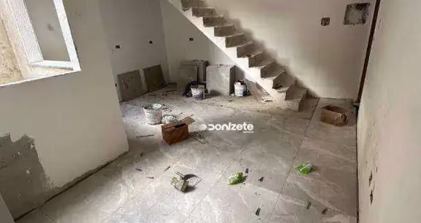 Cobertura com 2 dormitórios à venda, 112 m² por r$ 399.999,99 - vila humaitá - santo andré/sp