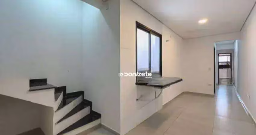 Cobertura com 2 dormitórios à venda, 100 m² por r$ 389.999,99 - vila bela vista - santo andré/sp