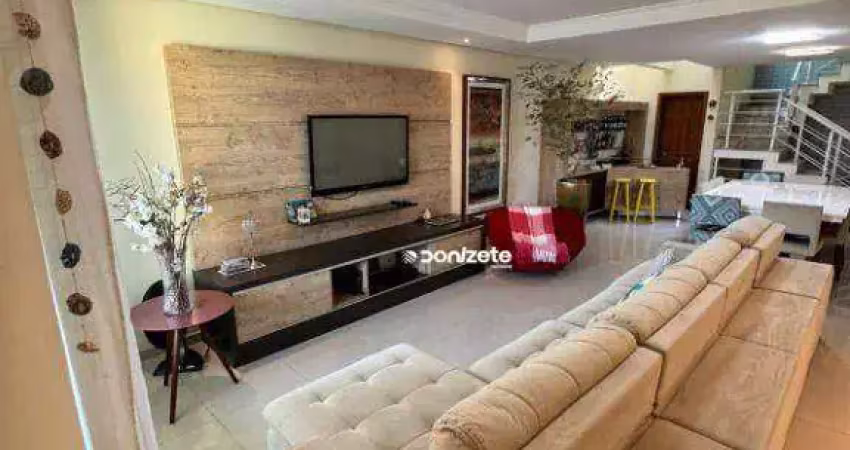 Sobrado com 3 dormitórios à venda, 217 m² por r$ 1.090.000,00 - vila scarpelli - santo andré/sp