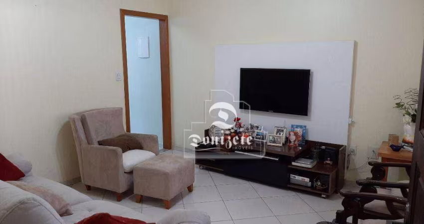 Casa à venda, 166 m² por R$ 655.000,00 - Vila Scarpelli - Santo André/SP