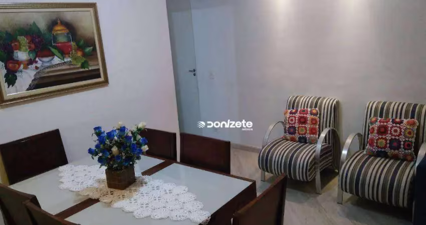 Apartamento com 3 dormitórios à venda, 67 m² por r$ 449.999,90 - vila homero thon - santo andré/sp