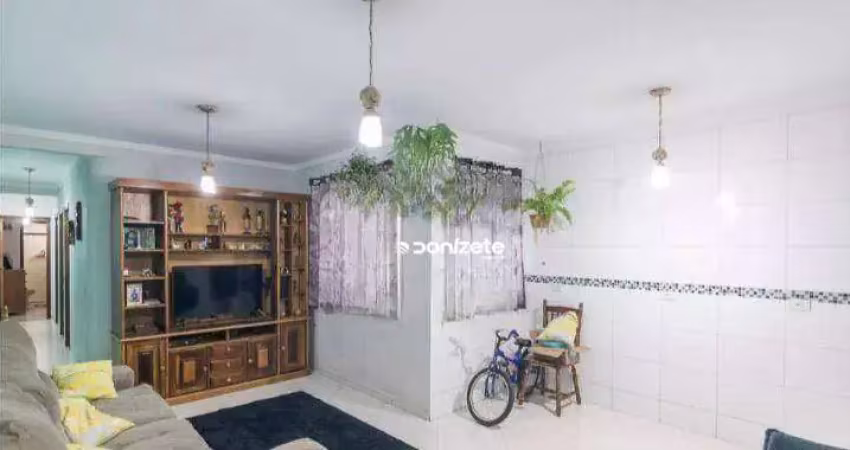 Cobertura com 3 dormitórios à venda, 144 m² por r$ 590.000,00 - vila alzira - santo andré/sp