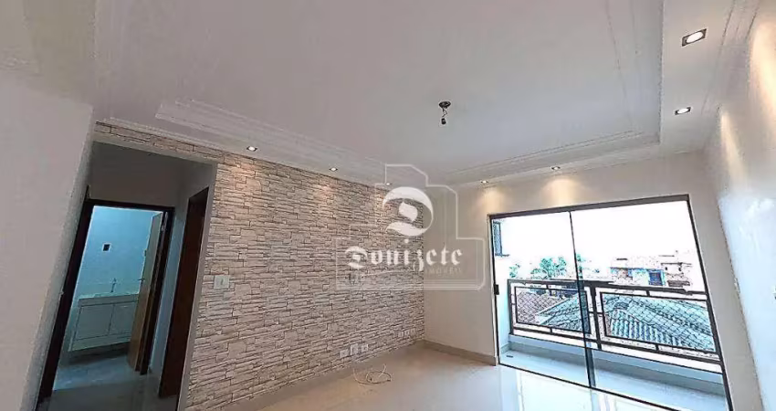 Apartamento com 3 dormitórios à venda, 100 m² por r$ 630.000,00 - vila alzira - santo andré/sp