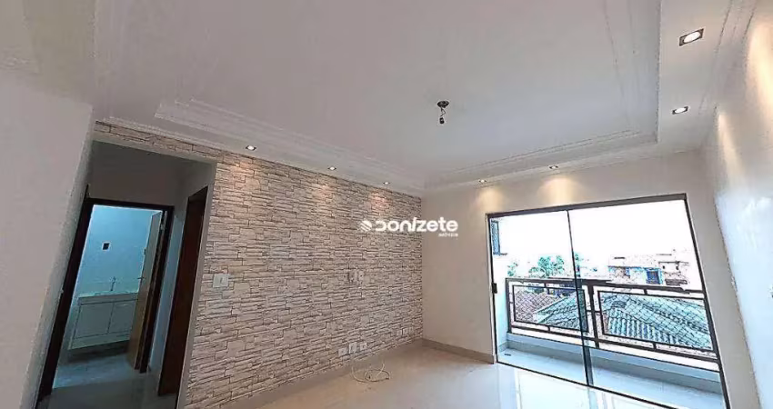 Apartamento com 3 dormitórios à venda, 100 m² por r$ 630.000,00 - vila alzira - santo andré/sp