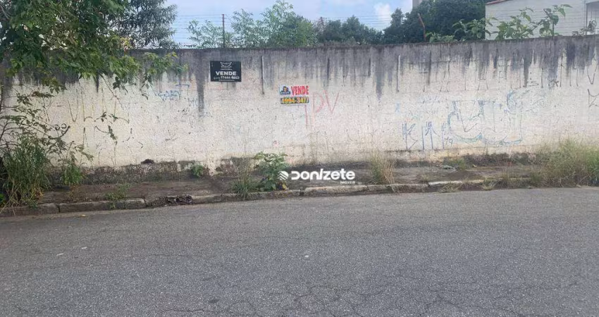 Terreno à venda, 194 m² por r$ 375.000,00 - casa branca - santo andré/sp