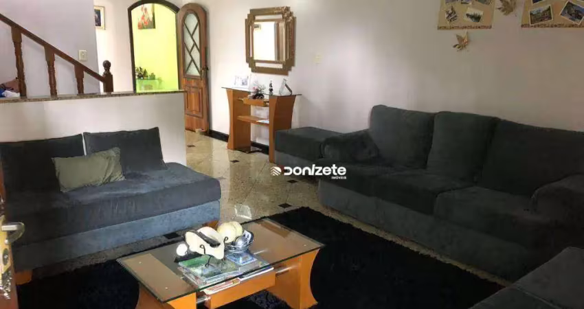 Sobrado com 3 dormitórios à venda, 188 m² por r$ 850.000,00 - utinga - santo andré/sp