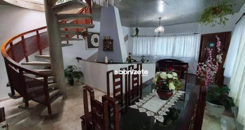 Sobrado com 3 dormitórios à venda, 250 m² por r$ 879.000,00 - jardim ana maria - santo andré/sp