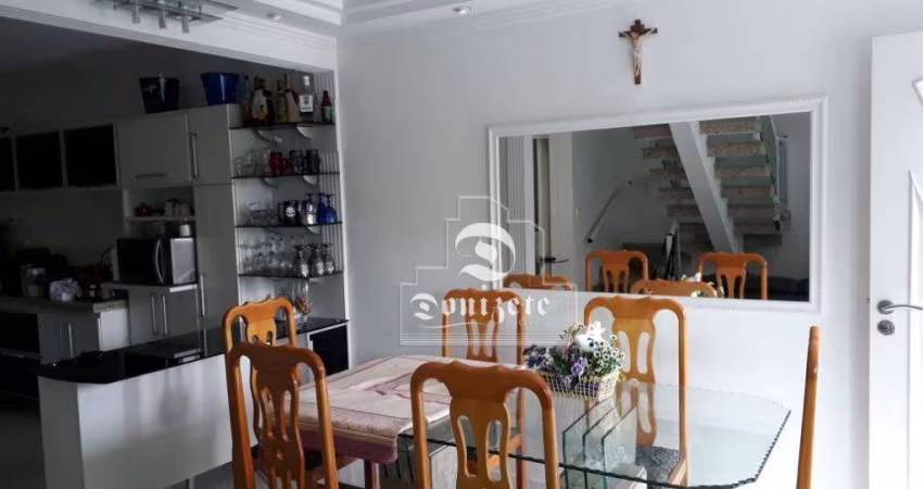 Sobrado com 3 dormitórios à venda, 131 m² por R$ 749.999,00 - Jardim Bela Vista - Santo André/SP