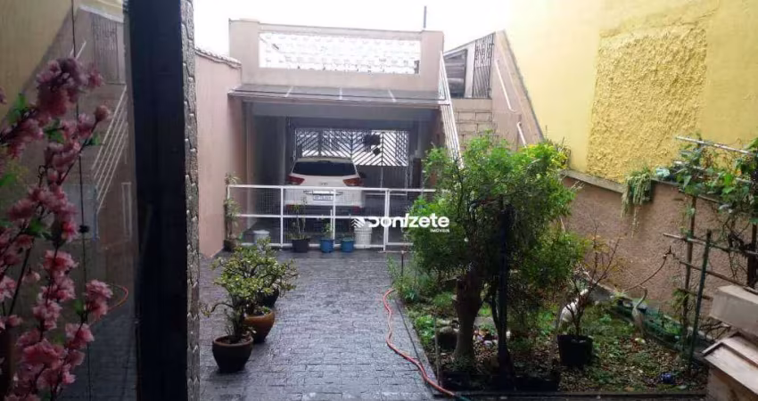 Sobrado com 3 dormitórios à venda, 178 m² por r$ 780.000,00 - vila tibiriçá - santo andré/sp