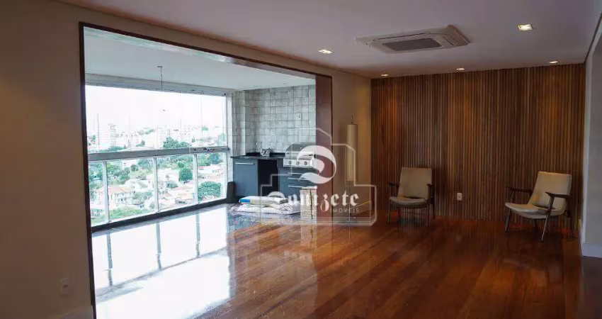 Apartamento com 3 dormitórios à venda, 227 m² por r$ 3.530.000,00 - jardim - santo andré/sp