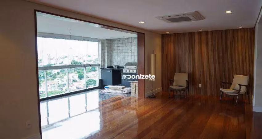 Apartamento com 3 dormitórios à venda, 227 m² por r$ 3.530.000,00 - jardim - santo andré/sp