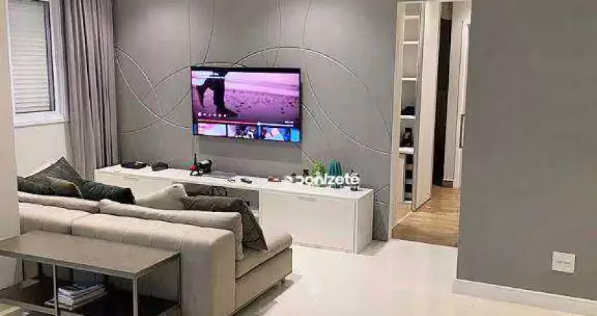 Apartamento com 1 dormitório à venda, 75 m² por r$ 945.000,00 - jardim - santo andré/sp