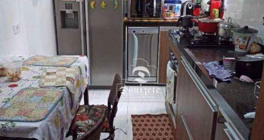 Cobertura com 3 dormitórios à venda, 170 m² por R$ 689.999,90 - Jardim Stella - Santo André/SP