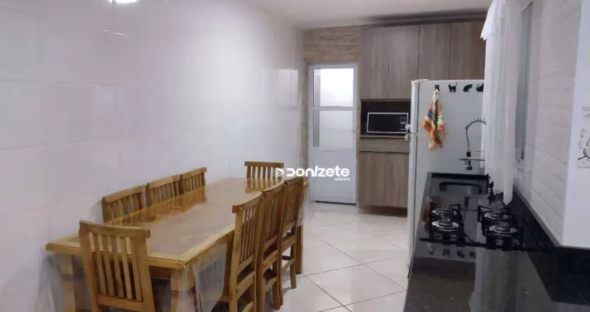 Cobertura com 2 dormitórios à venda, 95 m² por r$ 535.000,00 - parque das nações - santo andré/sp