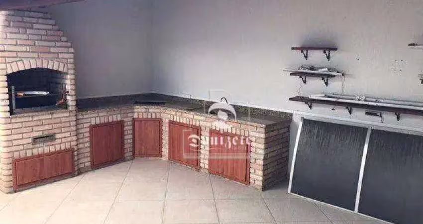 Sobrado com 3 dormitórios à venda, 227 m² por r$ 749.999,90 - parque marajoara - santo andré/sp