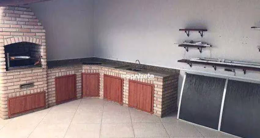 Sobrado com 3 dormitórios à venda, 227 m² por r$ 749.999,90 - parque marajoara - santo andré/sp