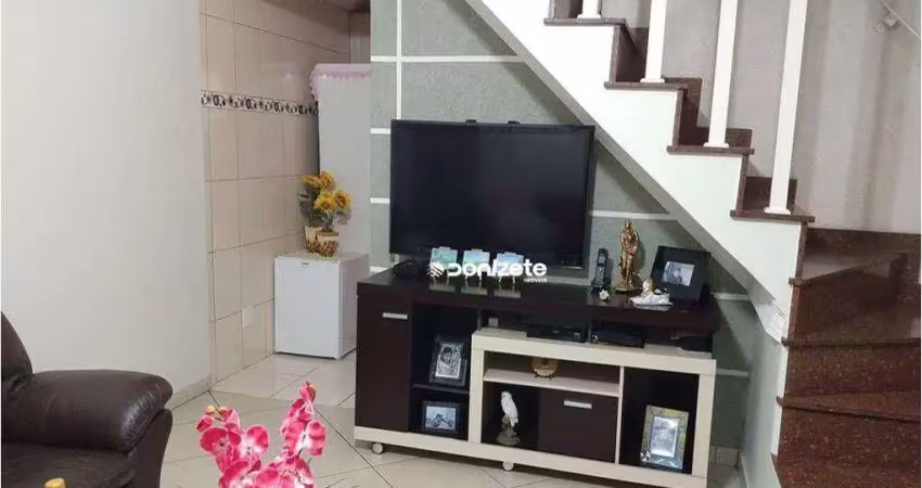Sobrado com 3 dormitórios à venda, 160 m² por r$ 789.999,90 - vila curuçá - santo andré/sp