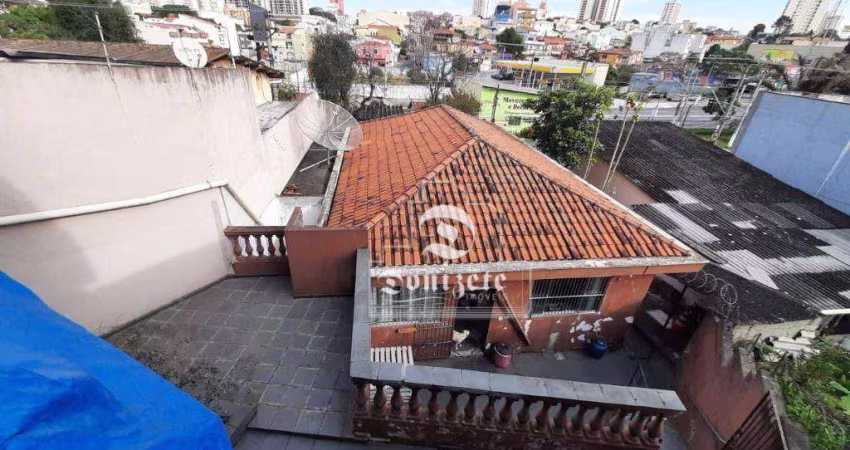 Terreno à venda, 344 m² por R$ 1.000.000,00 - Jardim - Santo André/SP