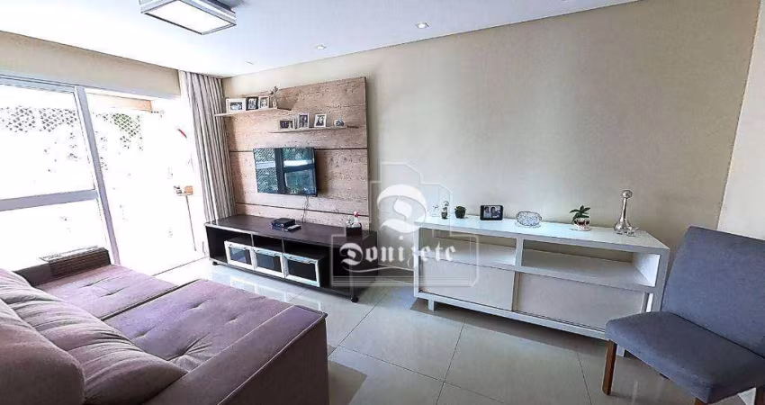 Apartamento com 3 dormitórios à venda, 106 m² por R$ 1.099.500,00 - Jardim - Santo André/SP