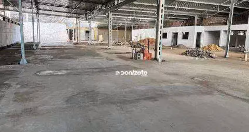 Galpão para alugar, 3300 m² por r$ 82.001,00/mês - vila pires - santo andré/sp