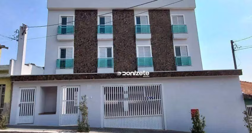 Cobertura à venda, 43 m² por r$ 390.000,01 - parque das nações - santo andré/sp