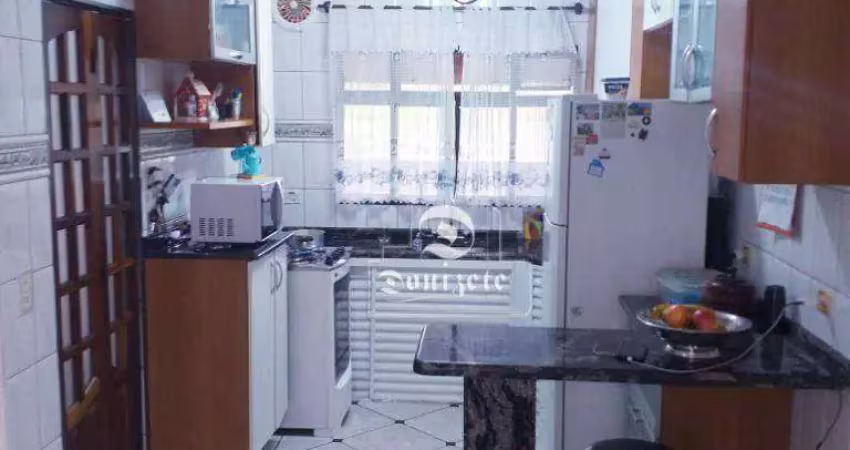 Sobrado com 3 dormitórios à venda, 244 m² por r$ 945.000,00 - jardim utinga - santo andré/sp
