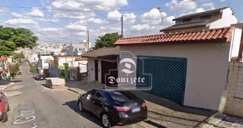 Terreno à venda, 210 m² por r$ 485.000,00 - vila metalúrgica - santo andré/sp