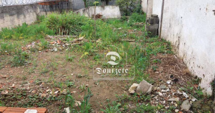 Terreno à venda, 405 m² por R$ 689.999,99 - Vila Curuçá - Santo André/SP