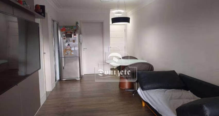 Apartamento com 3 dormitórios à venda, 90 m² por R$ 650.000,00 - Campestre - Santo André/SP